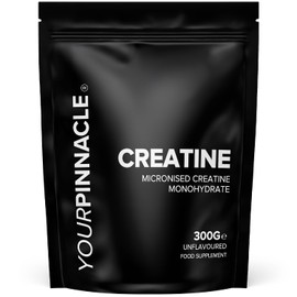 Creatine Monohydrate Powder 300g - Unflavoured, 86 Servings