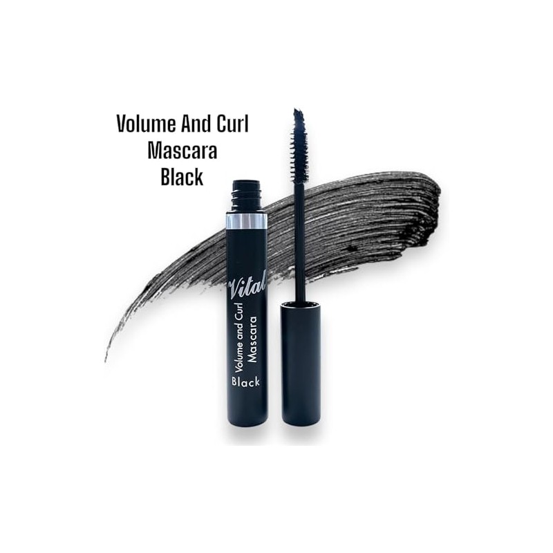 Dramatic Volume and curl smudge-proof, lenghtening formula for thick, Natural