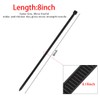 150 Pieces Multi-Purpose Cable Zip Ties 8 Inch,Self Locking Black