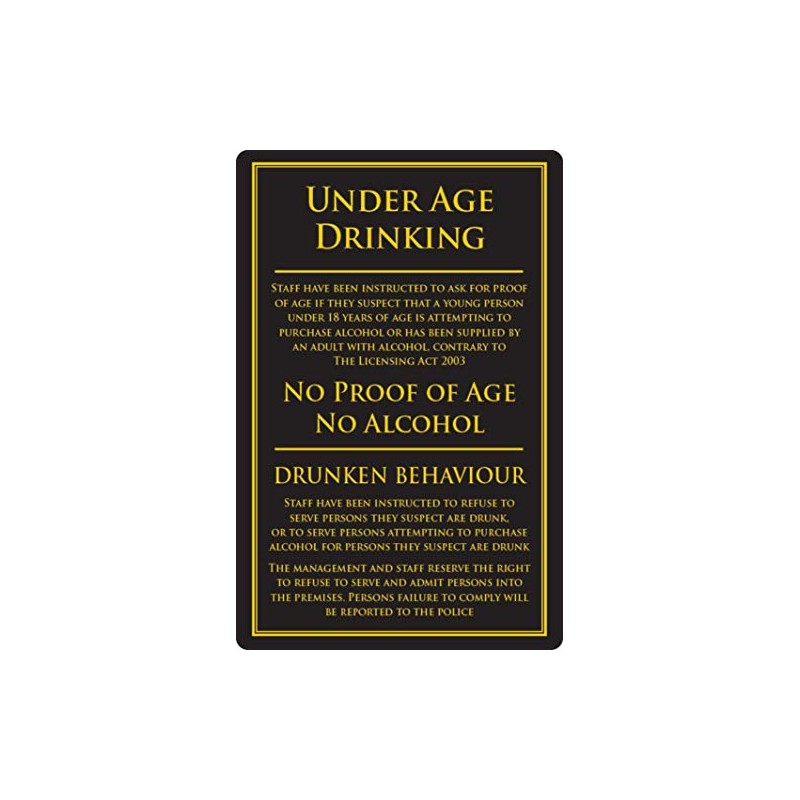 drinkstuff Pub Laws Sign ()