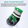 Muecleao Dog Shoes, Waterproof Anti-Slip Dog Shoes, Dog Boots for