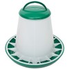 Shorefields Eton Green & White 3kg Poultry Feeder