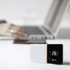 Smart Electric Thermostat White Programmable WiFi Thermostat with Temperature Humidity