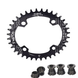 UPANBIKE Bike Bicycle Narrow Wide Oval Shape Single Chainring BCD 104mm 32T 34T 36T