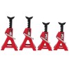 RC Jack Stand Model, 4 Pieces Metal Simulated Trolley Jack
