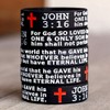 15 of John 3:16 Scripture Silicone Wristbands