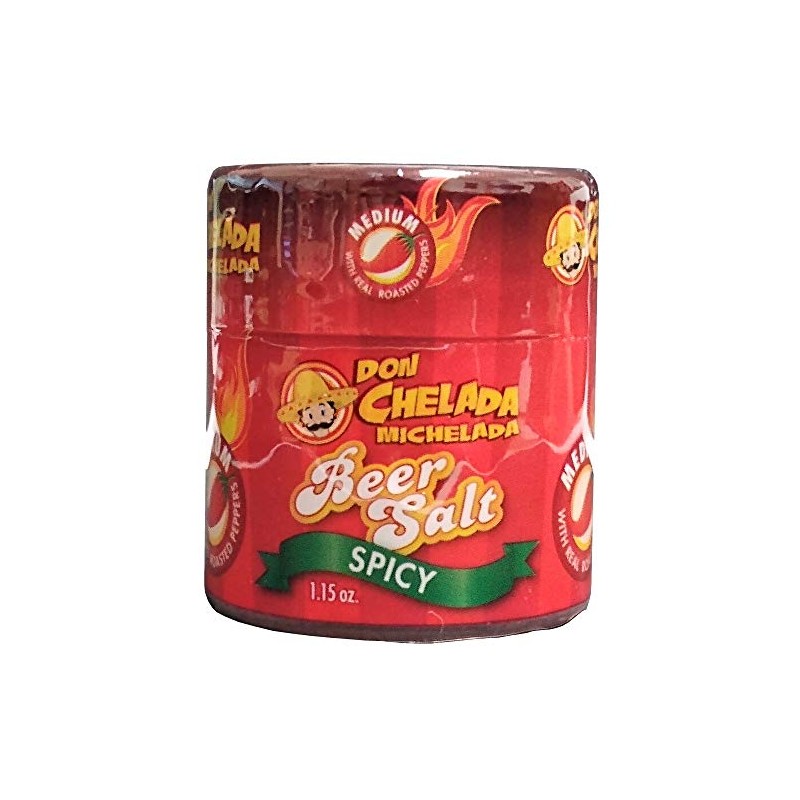Don Chelada Beer Salt, Spicy Flavor, 1 Each, 1.15 oz.,