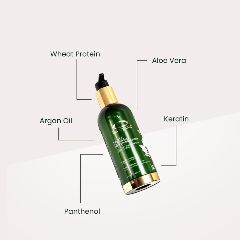 Kerarganic Keratin Shampoo Maintenance +Conditioner Post-Straightening Premium Set 250ml/8.4floz