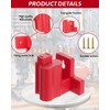 SNESAW 6-Pack Tool Holder Compatible with Milwaukee M12 12V Power