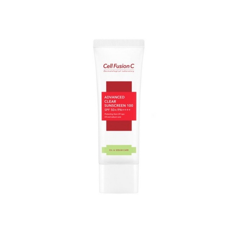 Cellfusion C Advanced Clear Sunscreen 100 SPF50+ PA++++50ml / 셀퓨전씨