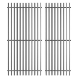 Outdoor Bazaar Grill Grates for Charbroil Performance 2-Burner Grills, Replacement Parts for G470-0002-W1, Stainless Steel Cooking Grids, 2-Pack