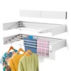 ZMBESUP Laundry Drying Rack Collapsible, Wall Mounted Drying Rack, Clothes