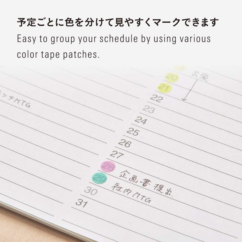 STALOGY/sutarozi- Masking Round Seal Diameter 5 mm [syahhurusupe-su] S2207 