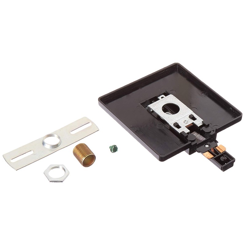 Lithonia Lighting T21 BL Trac-Master End Feed Connector, Black