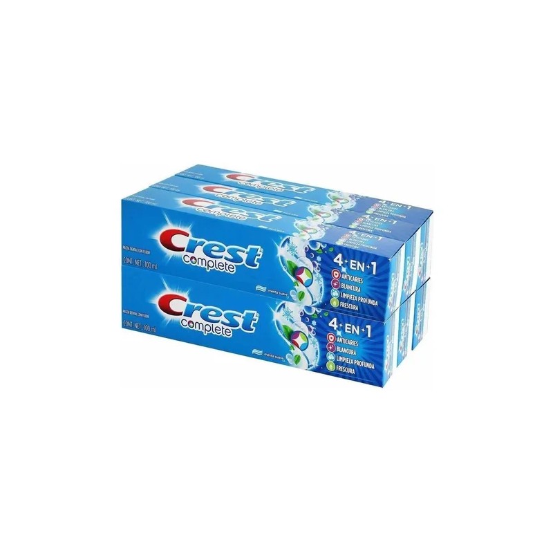 Crema Dental Crest Complete 4 En 1 De 100 Ml