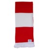 Southampton Fans Red and White Traditional Bar Scarf