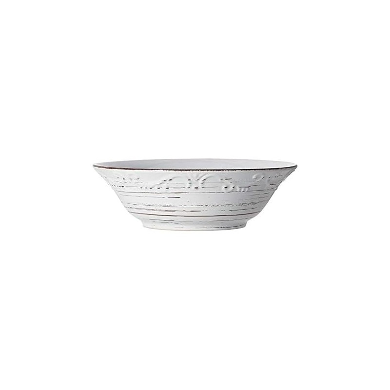 Pfaltzgraff Trellis Serve Bowl, 9", White