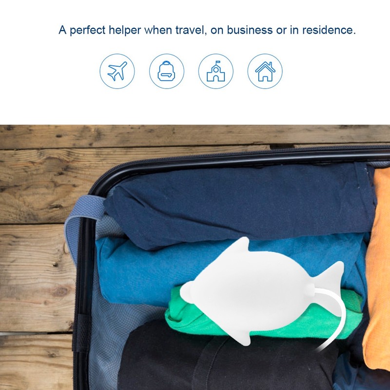 USB Ultrasonic Turbine Mini Washing Machine Clothes Cleaner Washer (White)