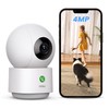 AOSU 4MP 2.5K Indoor Camera, Security Camera Indoor work with