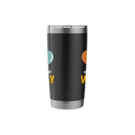 Happy Birthday Wally Stainless Steel Insulated Tumbler