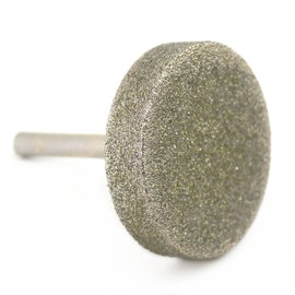 ILOVETOOL 80 Grit Diamond Coated 50mm Cylinder Cylindrical Mounted Point Grinding Wheel