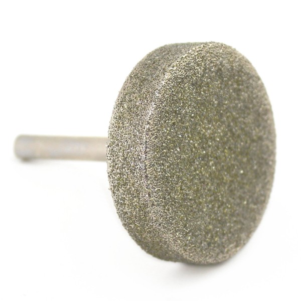 ILOVETOOL 80 Grit Diamond Coated 50mm Cylinder Cylindrical Mounted Point
