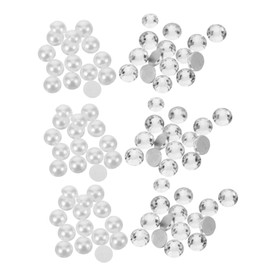 Baluue Nail Art Charms Kit Flatback Nail Decorations Gems for Crafting Embellishments Mixed