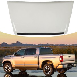 ANTUKO Hood Bulge Scoop White Front Upper Replacement for 2014-2021 Tundra TRD Pro Sport Style