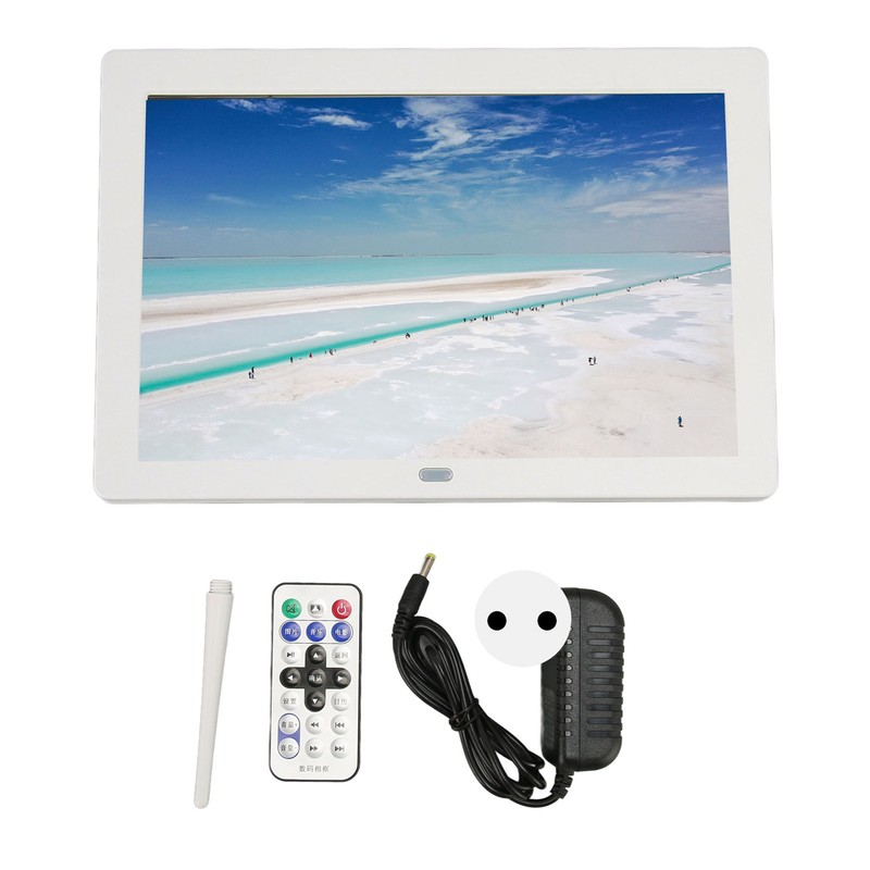 8 Inch Digital Photo Frame 1280x800 HD IPS Display Support