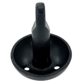 XIALUO Marine Mushroom Anchor Kit 8 lb Black PE Coated Kayak Anchor Accessories with 30 ft Rope for Fishing Kayaks, Canoe, Jet Ski, SUP Paddle Board and Small Boats