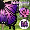 Zinueen Butterfly Costume Adult Women, Fairy Wings & Capes for
