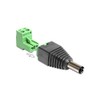 DELOCK Adapter Terminalblock > DC 2,1 x 5,5 mm Stecker