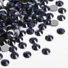 Beadsland 2880pcs Flat Back Crystal Rhinestones Round Gems for Nail