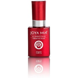 Joya Mia Aluminix Chrome Gel Nail Polish Silver Base Long Lasting Easily Soak Off Unique Colors 15ml