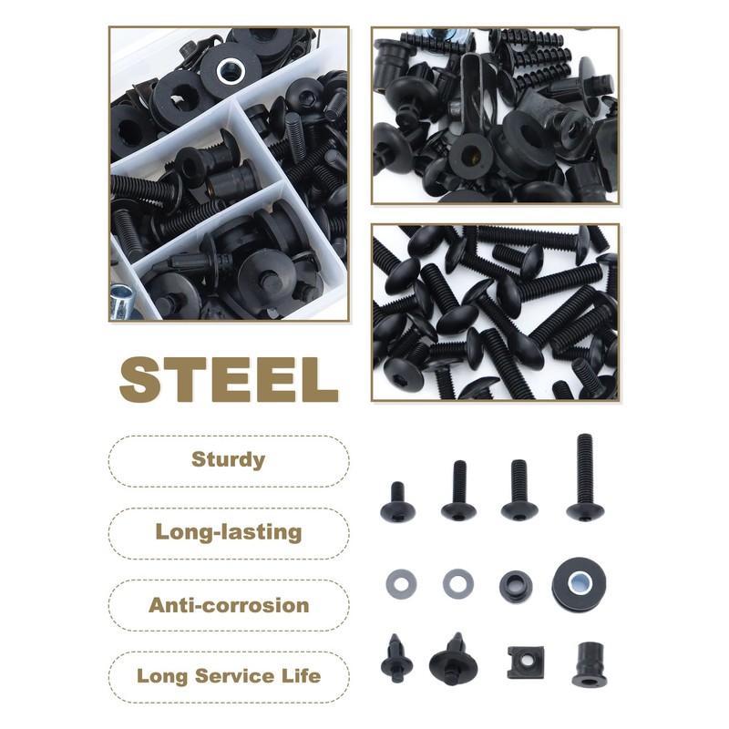 CYCBOLT Full Sets Fairing Bolts Kit Compatible with YZF-R6 2006-2007