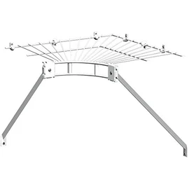 ClosetMaid Ventilated Wire Corner Shelf for 12 in. Shelf and Rod Shelving