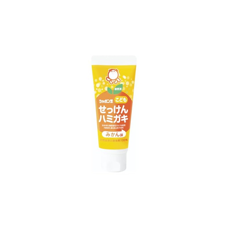 Shabondama Children's Soap Toothpaste, 1.8 oz (50 g)