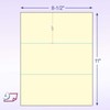 Pack of 500 Sheets, 8-1/2 x 11" Letter Size Perforated