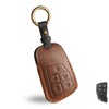 OLLEN Screws-Free Premium Leather for Key Fob Cover, Fit for