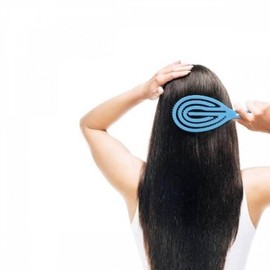 Curly Hair Brush Comb Blue 053130DC
