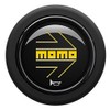 Momo (Peaches) Horn Button [Arrow] Arrow Matt Nero Nero (No