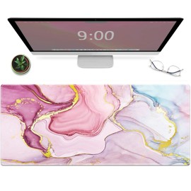 Galdas Alfombrilla de mouse para juegos con patrón de flash fresco, tamaño XXL, XL, grande, alfombrilla de mouse larga extendida, alfombrilla de...   