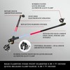 Bike Trailer Connector, Portable Folding Bicycle Trailer with Quick Release