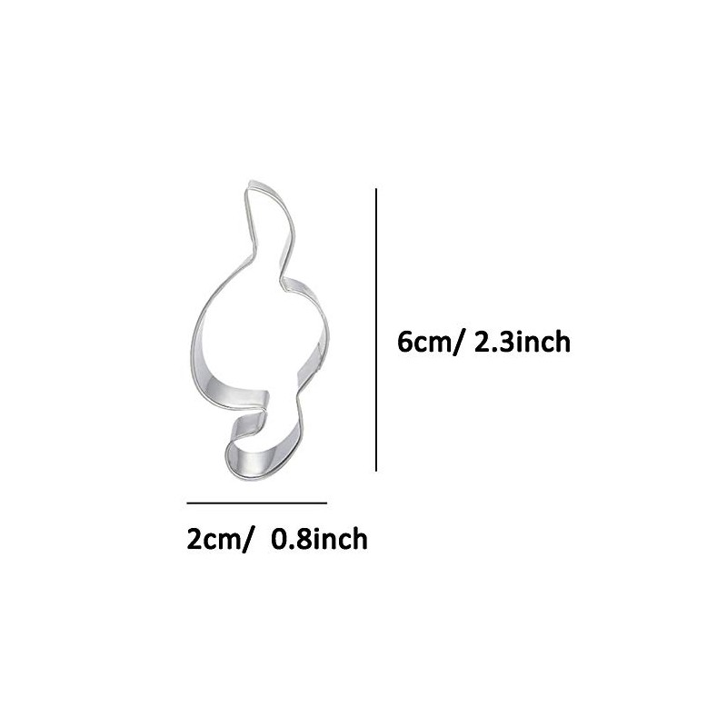 WJSYSHOP Treble Clef Music Note Cookie Cutter