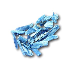 Blue Kyanite from Brazil A Graded Cluster druzy Blades (24-28 pcs) Raw Natural Rough Crystal Healing Gemstone Specimens Mother Earth Stones - 2 ounces