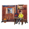 bruder 63102 Bworld Mountain Hut with Snowmobile & Figure 1:16