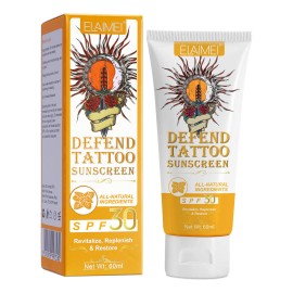 Protector Solar Tatuajes Hidratante Revitaliza Protege