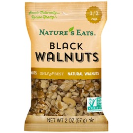 Nature's Eats Black Walnuts, 2 Ounce (Pack of 12)
