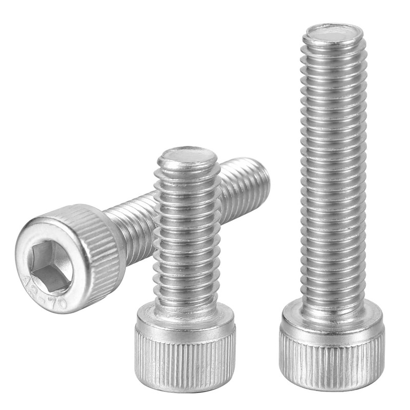 M5-0.8 x 12mm Socket Head Cap Screws 304 Stainless Steel