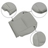 Priprilod Gray Perforated Leather Driver Side Bottom Seat Cover Compatible